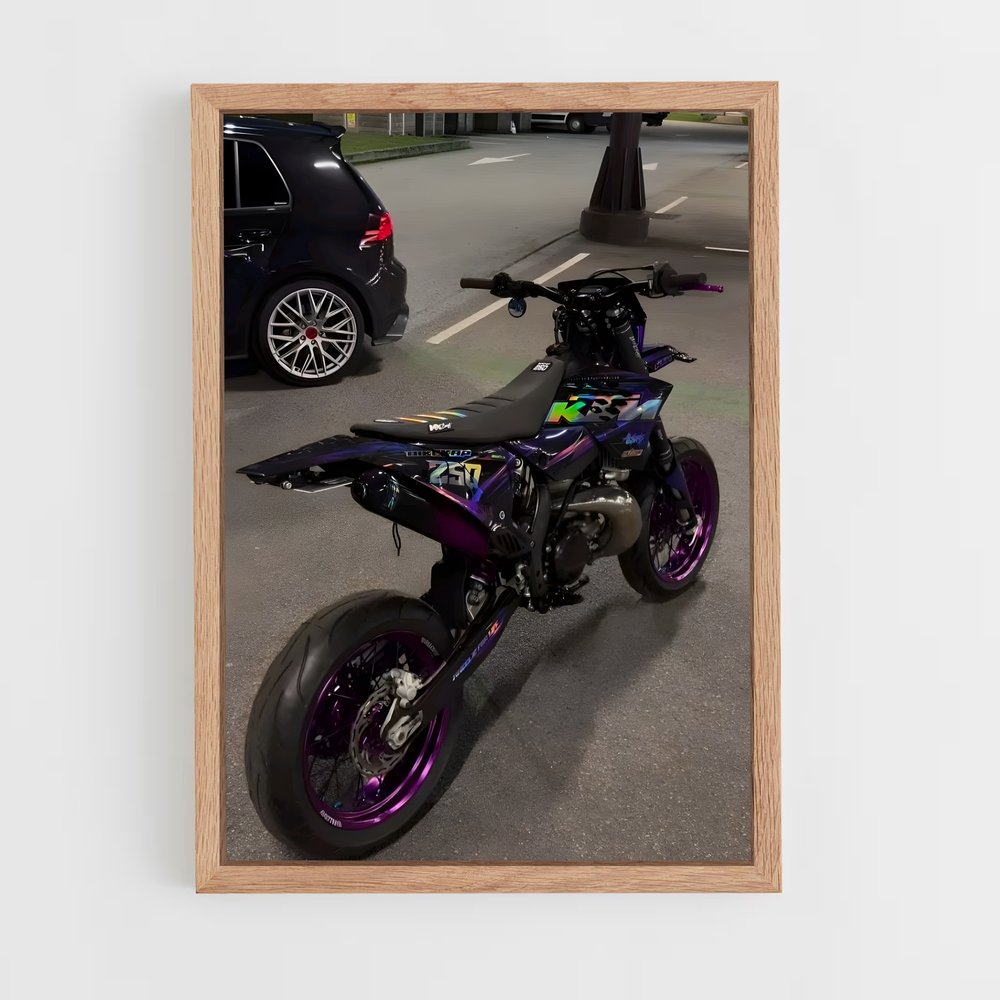 Poster Éclat Serein 50 SX – affiche KTM Moto (vue 4)